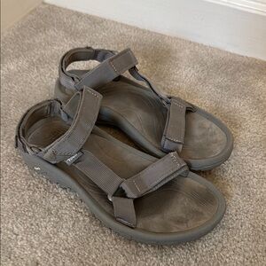 Teva Charcoal Sandals with Adjustable Straps